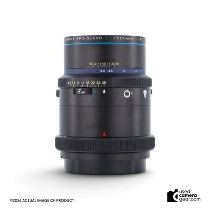 Mamiya APO-Sekor Z 210mm f/4.5 Lens for RZ67 (#398) *USED*