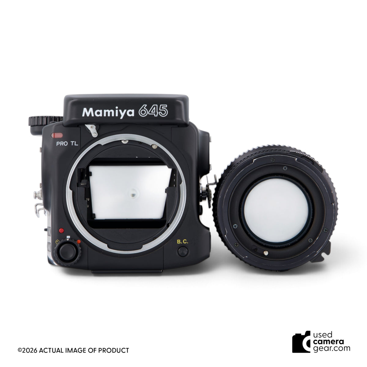 Mamiya 645 Pro TL w/ 80mm f/1.9 & 150mm f/2.8 Pro Kit (#180) *USED*