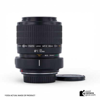 Canon MP-E 65mm f/2.8 1-5x Macro Lens (#119) *USED*