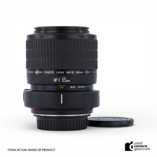 Canon MP-E 65mm f/2.8 1-5x Macro Lens (#119) *USED*