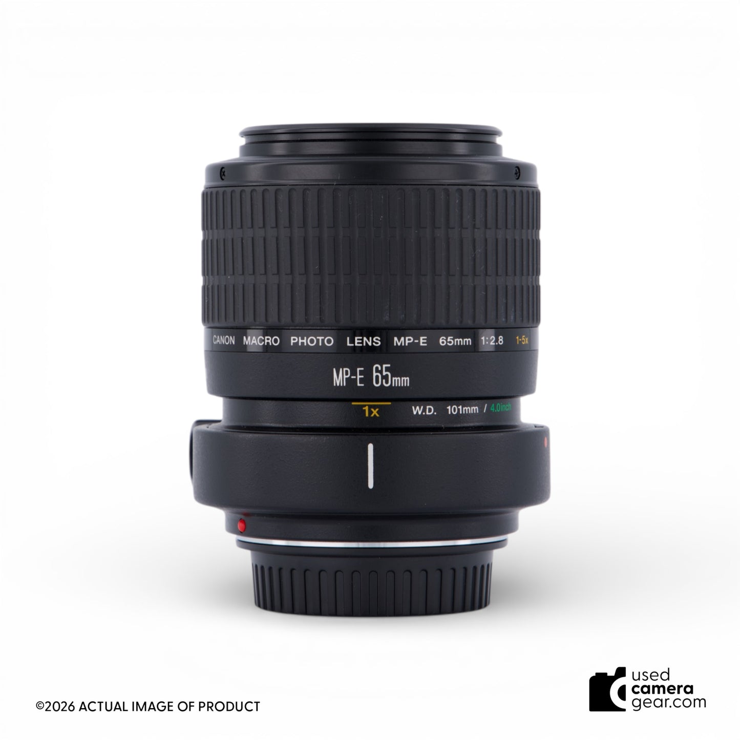 Canon MP-E 65mm f/2.8 1-5x Macro Lens (#119) *USED*