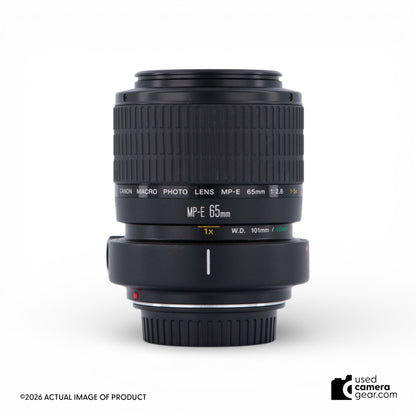 Canon MP-E 65mm f/2.8 1-5x Macro Lens (#119) *USED*