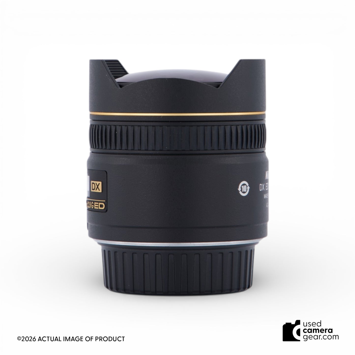 Nikon 10.5mm f/2.8G ED-IF AF DX Fisheye Lens (#968) *USED*