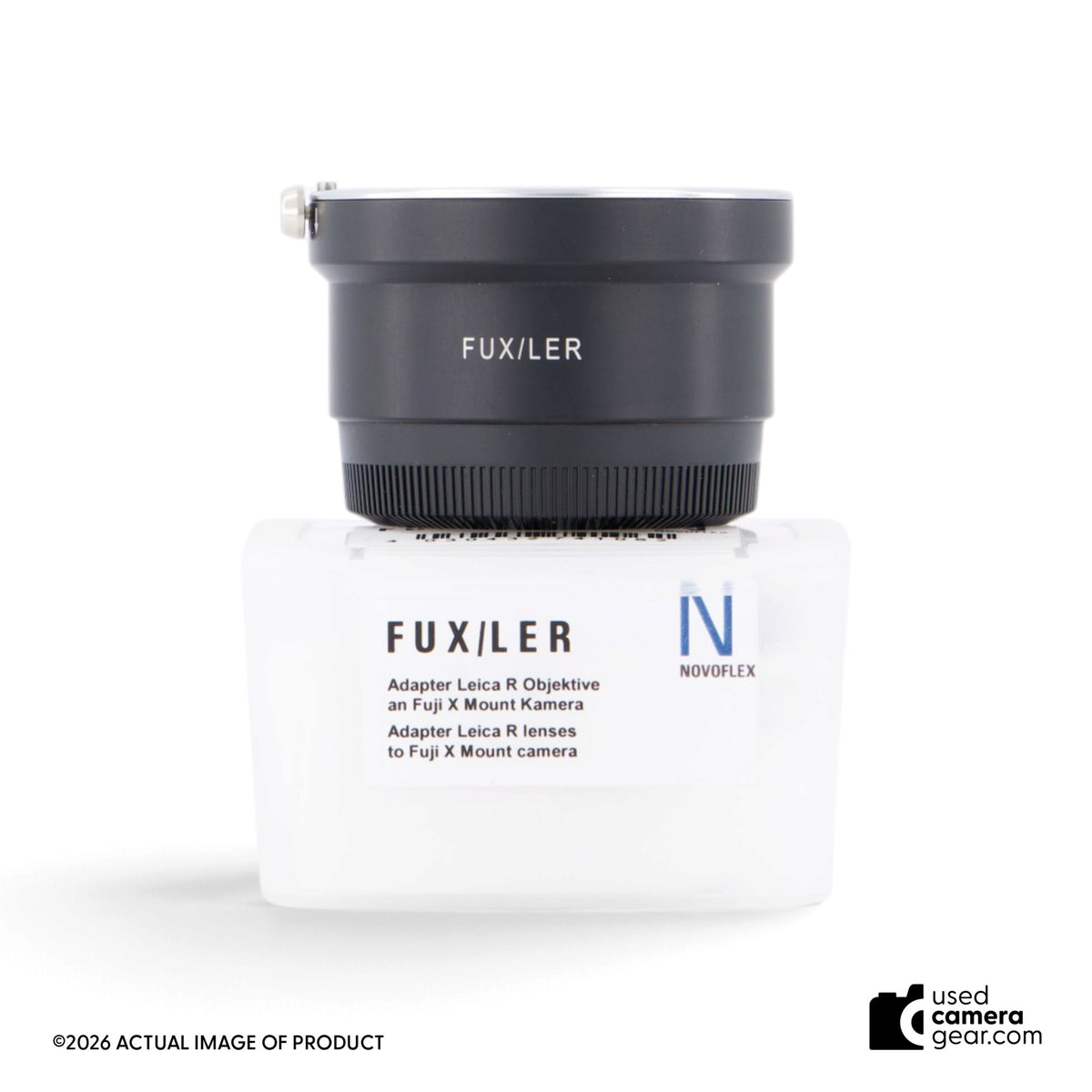 Novoflex Leica R to Fujifilm X Adapter (#026) *USED*