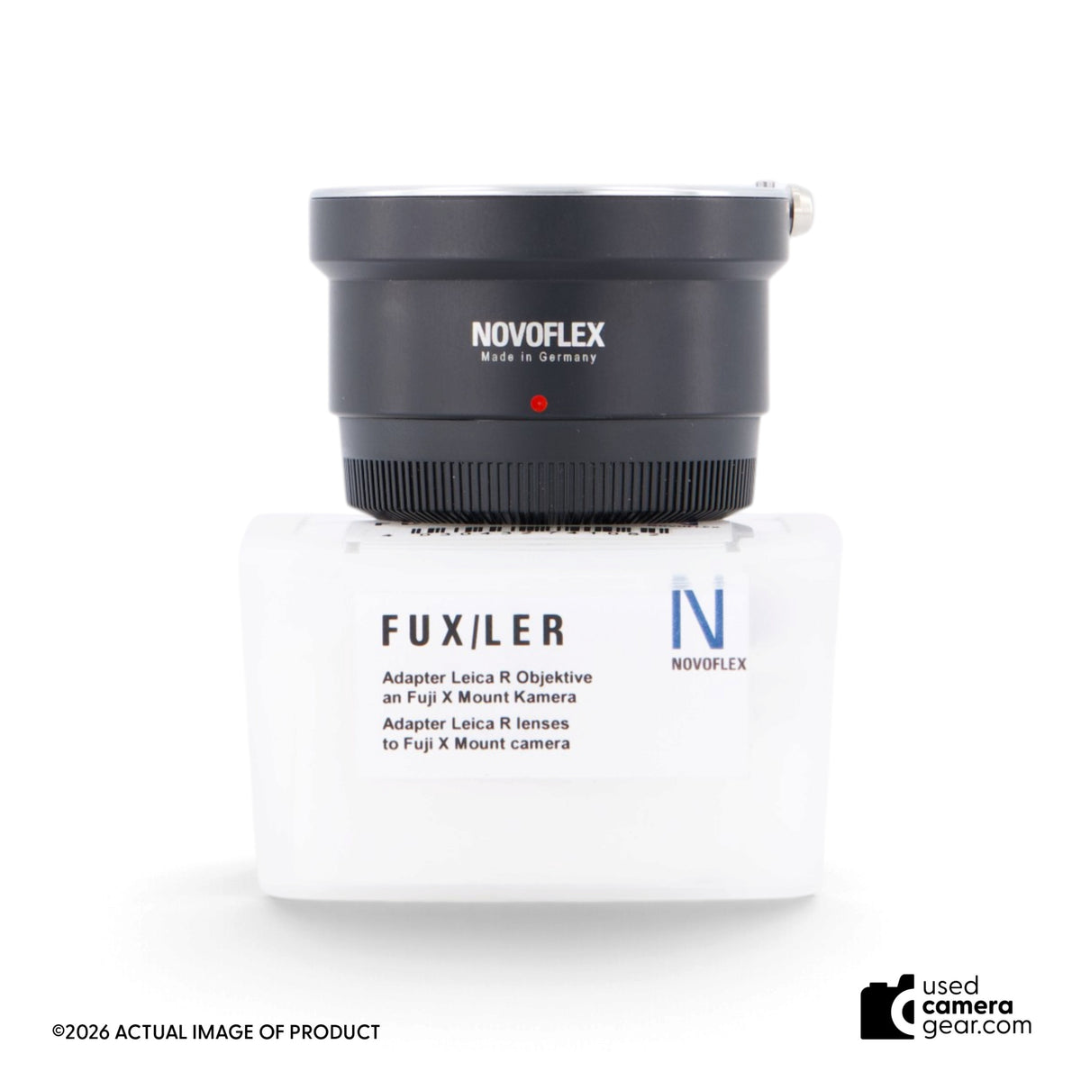 Novoflex Leica R to Fujifilm X Adapter (#026) *USED*