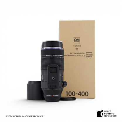 Olympus M.Zuiko 100-400mm f/5.0-6.3 IS II Lens *BOXED* (#548) *USED*