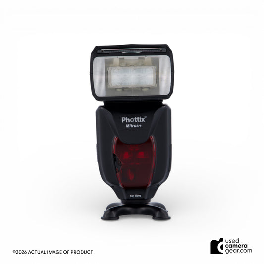 Phottix Mitros+ TTL Transceiver Flash for Sony (#HV2) *USED (Cracked IR Cover)*