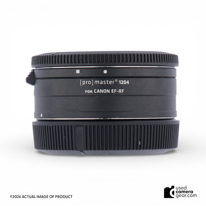 Promaster Lens Adapter for Canon EF to RF EF-EOS R *USED*