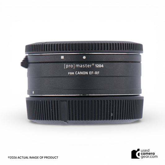 Promaster Lens Adapter for Canon EF to RF EF-EOS R *USED*