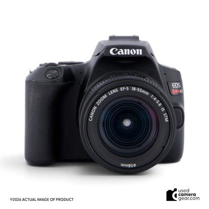 Canon EOS Rebel SL3 DSLR w/ EF-S 18-55mm f/4-5.6 IS STM Lens (#978) *USED*
