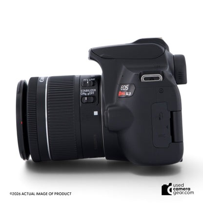 Canon EOS Rebel SL3 DSLR w/ EF-S 18-55mm f/4-5.6 IS STM Lens (#978) *USED*