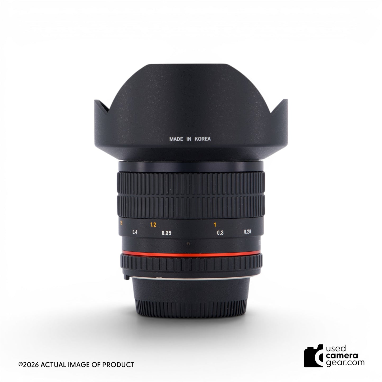 Rokinon 14mm Ultra Wide Angle f2.8 IF ED UMC Lens w/AE Chip for Nikon (#633) *USED*