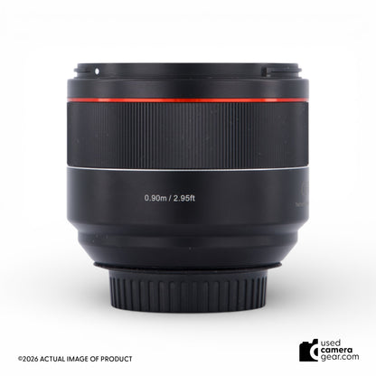 Rokinon 85mm f/1.4 Autofocus Lens for Canon EF (#922) *USED*