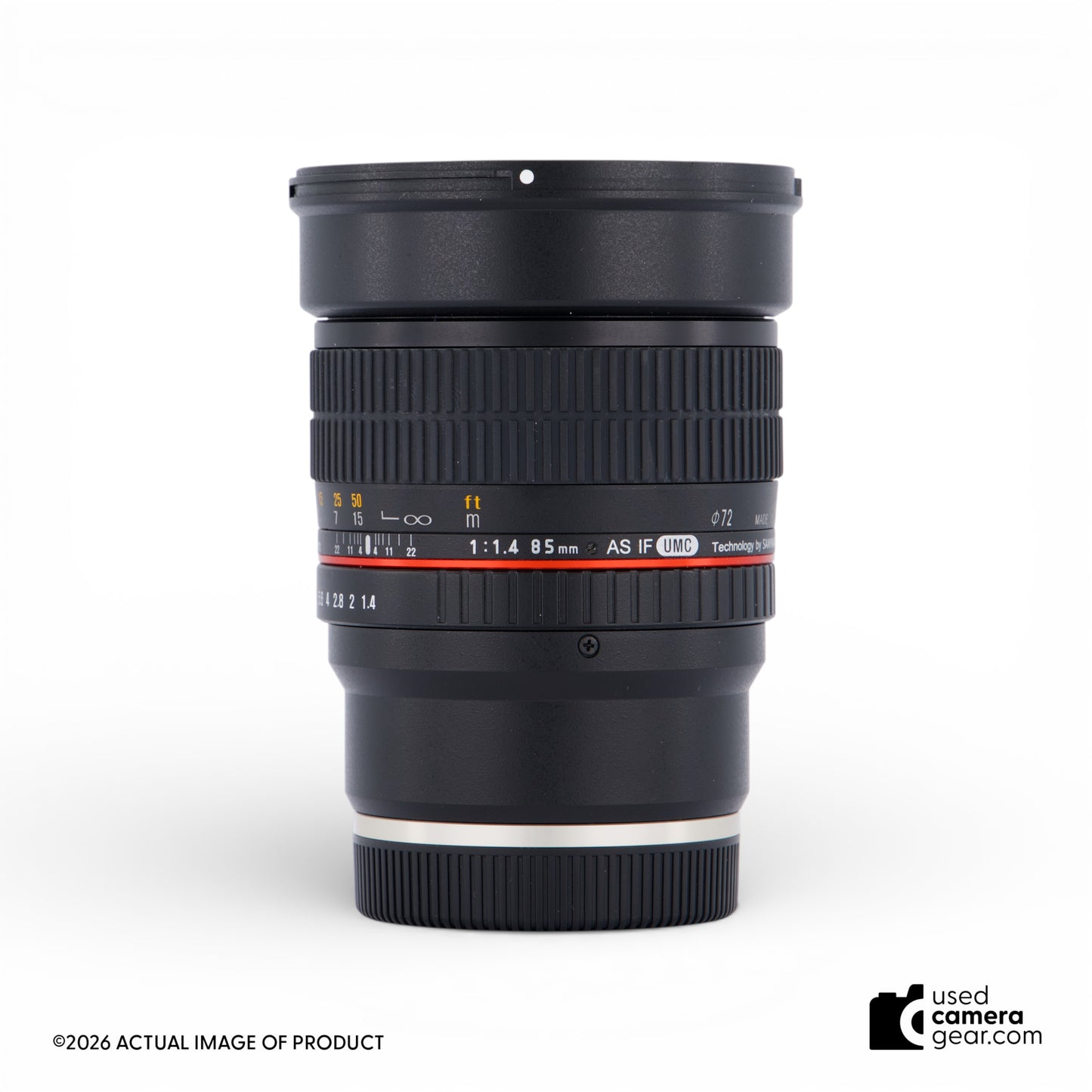 Rokinon 85mm f1.4 AS IF UMC lens for Sony-E mount (#416) *USED*