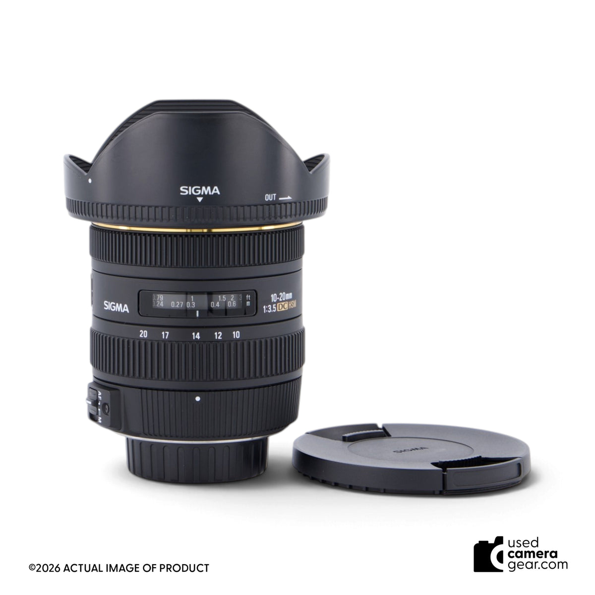 Sigma 10-20mm f3.5 EX DC HSM Lens for Nikon (#512) *USED*