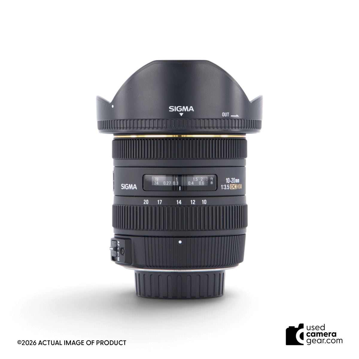 Sigma 10-20mm f3.5 EX DC HSM Lens for Nikon (#512) *USED*