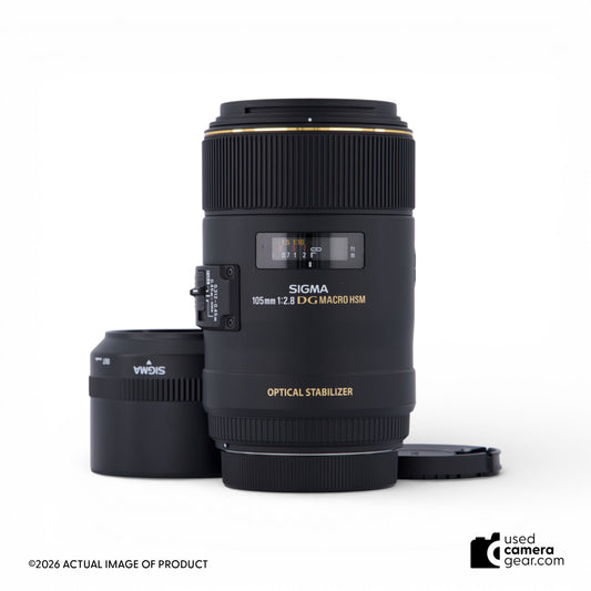 Sigma 105mm f2.8 EX DG OS HSM Macro Lens for Canon (#523) *USED*