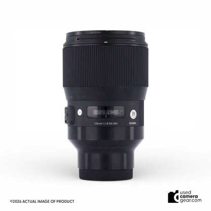 Sigma 135mm f/1.8 DG HSM ART Lens for Sony E-Mount (FE) (#127) *USED*