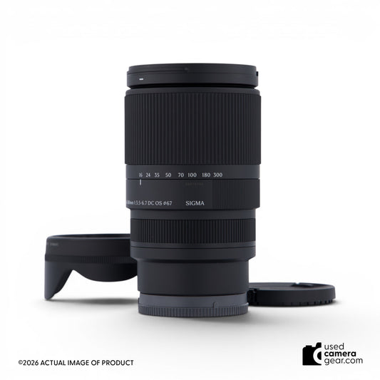 Sigma 16-300mm f/3.5-6.7 DC OS Contemporary Lens for Sony E (APS-C) *LIKE NEW* (#796) *USED*