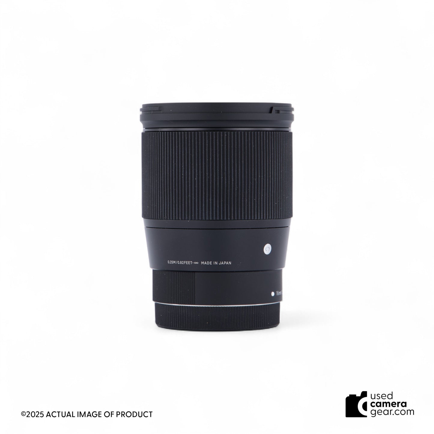 Sigma 16mm f/1.4 DC DN Contemporary Lens for Canon EF-M Mount (#751) *USED*