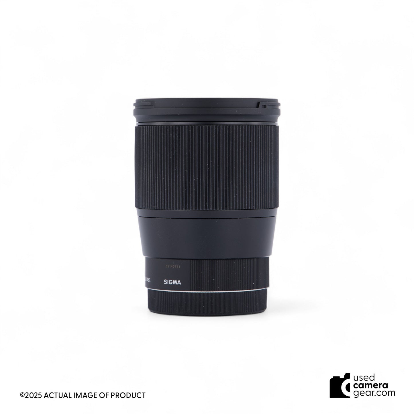 Sigma 16mm f/1.4 DC DN Contemporary Lens for Canon EF-M Mount (#751) *USED*