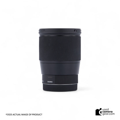 Sigma 16mm f/1.4 DC DN Contemporary Lens for Canon EF-M Mount (#751) *USED*