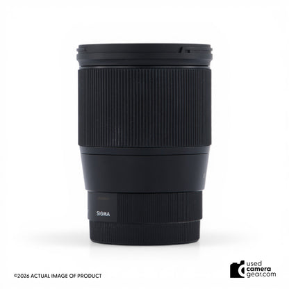 Sigma 16mm f1.4 DC DN (Sony E Mount) (#581) *USED*