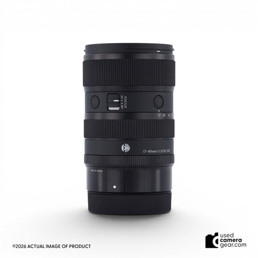 Sigma 17-40mm f/1.8 DC ART Lens for Canon RF (APS-C) (#130) *USED*