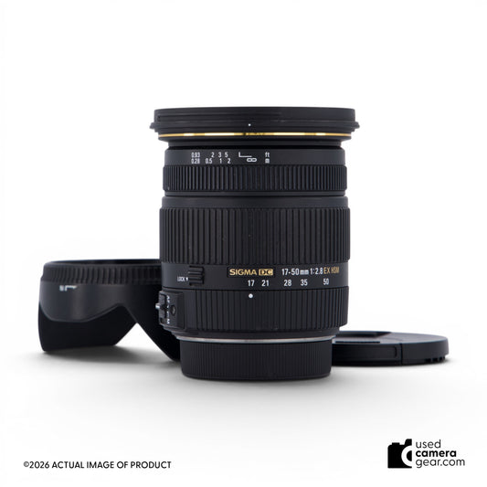 Sigma 17-50mm f/2.8 EX DC HSM Lens for Pentax (#157) *USED*