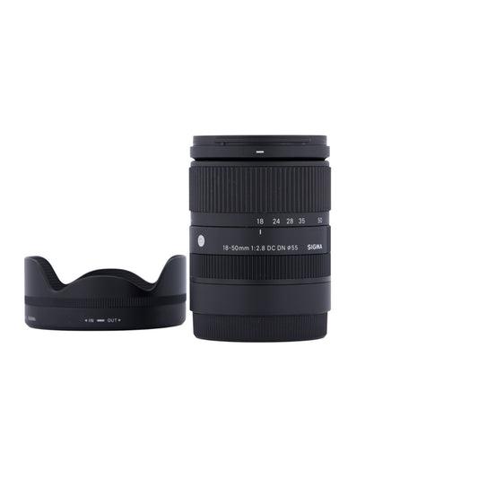 Sigma 18-50mm f/2.8 DC DN Contemporary Lens for Sony E (APS-C) *USED*
