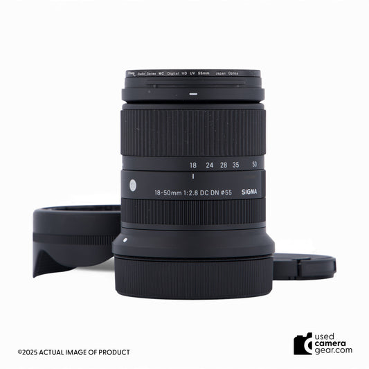 Sigma 18-50mm f/2.8 DC DN Contemporary Lens for Canon RF (APS-C) (#893) *USED*