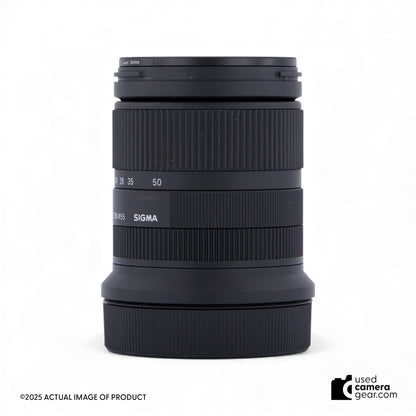 Sigma 18-50mm f/2.8 DC DN Contemporary Lens for Canon RF (APS-C) (#893) *USED*