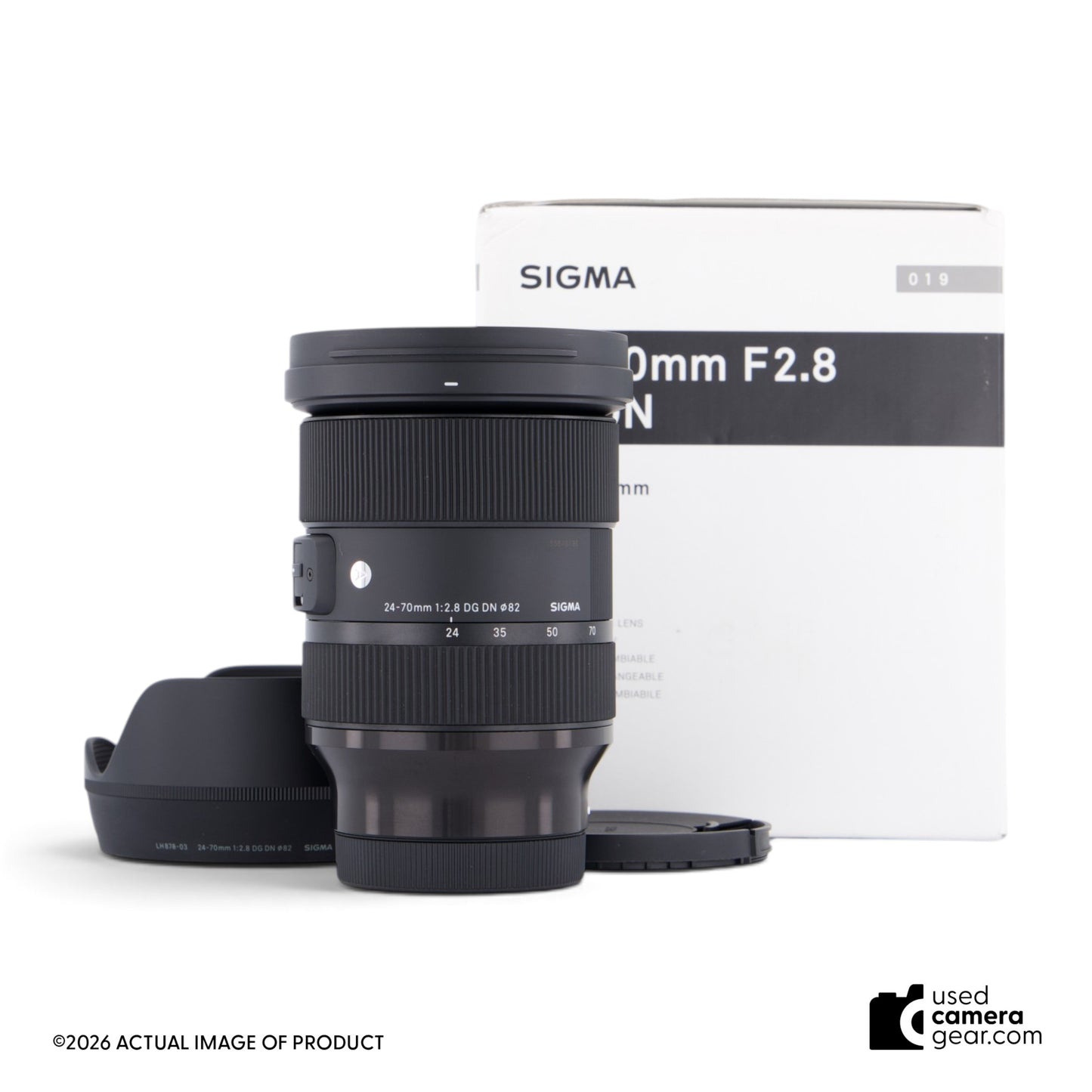 Sigma 24-70mm f/2.8 DG DN ART Lens for Leica / Panasonic L-Mount (#198) *USED*