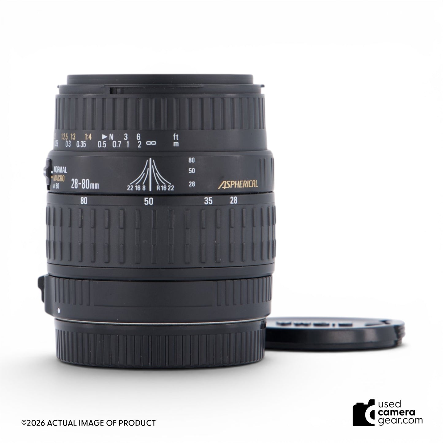 Sigma 28-80 f/3.5-5.6 II for Canon EF (#295) *USED*