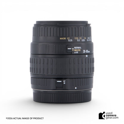 Sigma 28-80 f/3.5-5.6 II for Canon EF (#295) *USED*