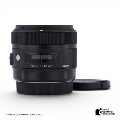 Sigma 30mm f/1.4 ART DC HSM Lens for Canon EF-S (#250) *USED*