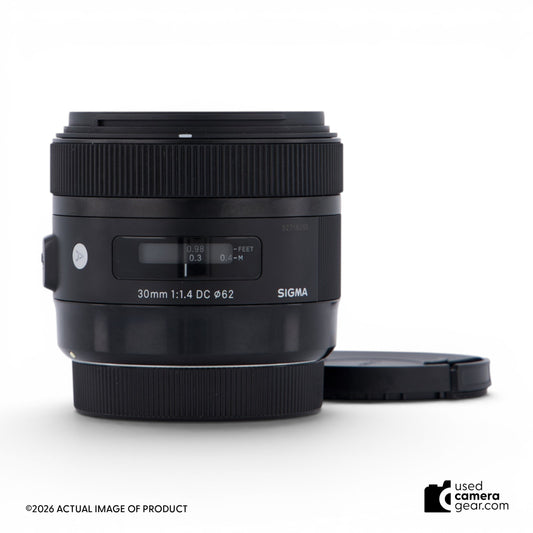 Sigma 30mm f/1.4 ART DC HSM Lens for Canon EF-S (#250) *USED*