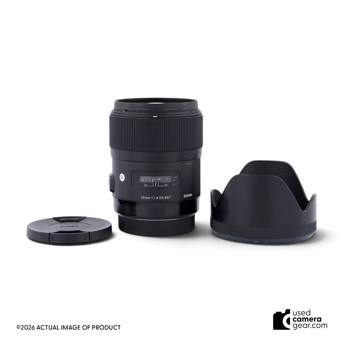 Sigma ART 35mm f/1.4 DG HSM Lens for Canon (#901) *USED*