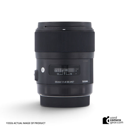 Sigma ART 35mm f/1.4 DG HSM Lens for Canon (#901) *USED*