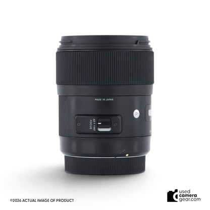 Sigma ART 35mm f/1.4 DG HSM Lens for Canon (#901) *USED*