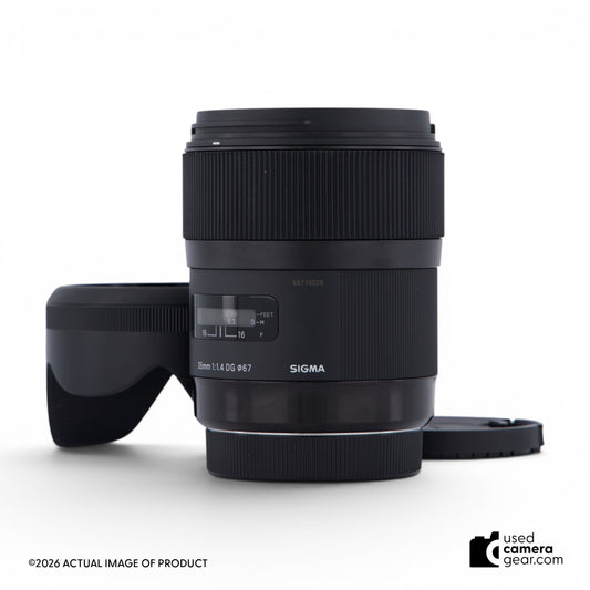 Sigma 35mm F1.4 DG Art for Canon EF (#026) *USED*