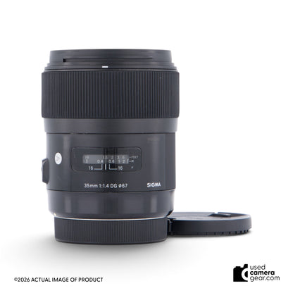 Sigma 35mm f/1.4 DG ART Lens for Canon EF (#283) *USED*