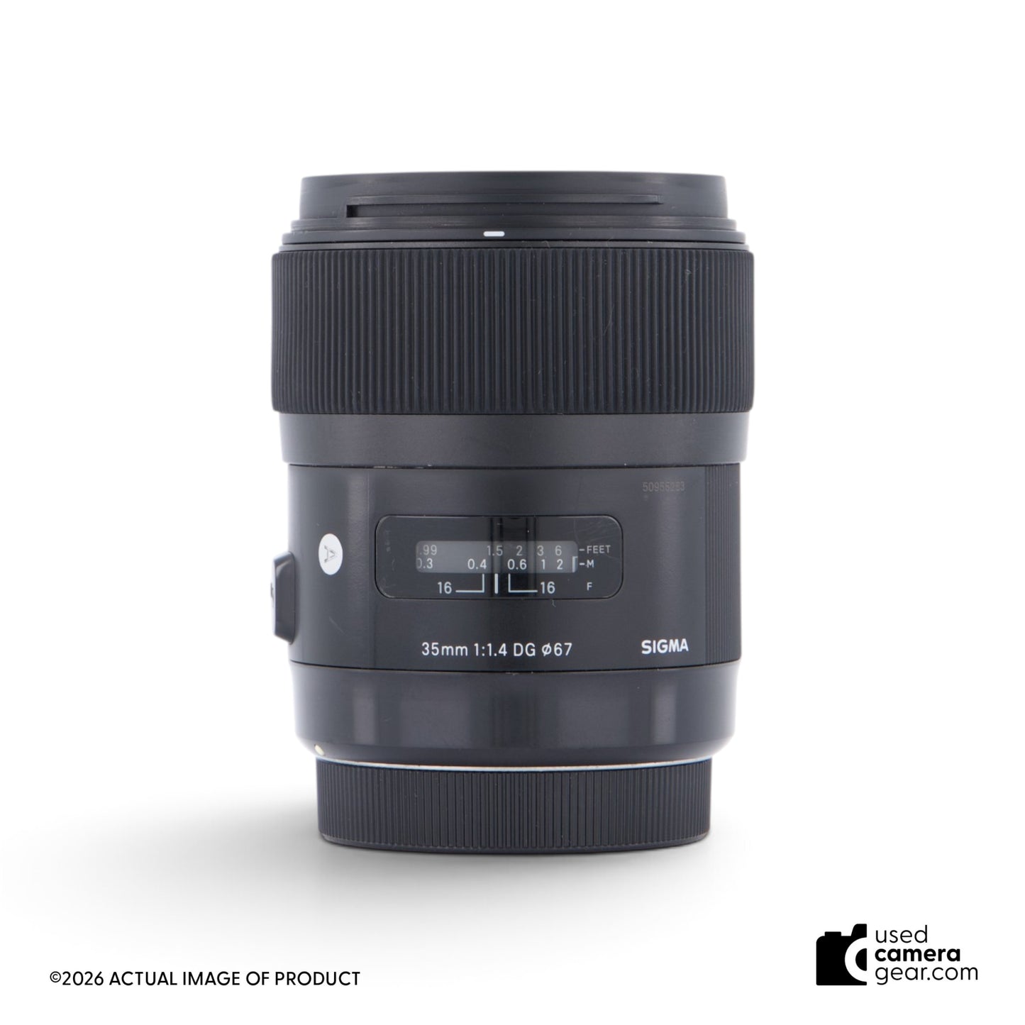 Sigma 35mm f/1.4 DG ART Lens for Canon EF (#283) *USED*