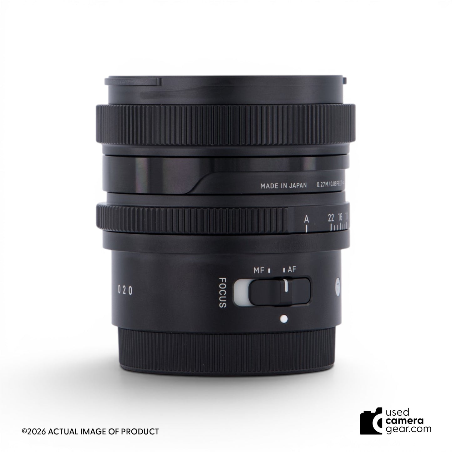 Sigma 35mm f/2 DG DN Contemporary Lens for Sony FE (#634) *USED*