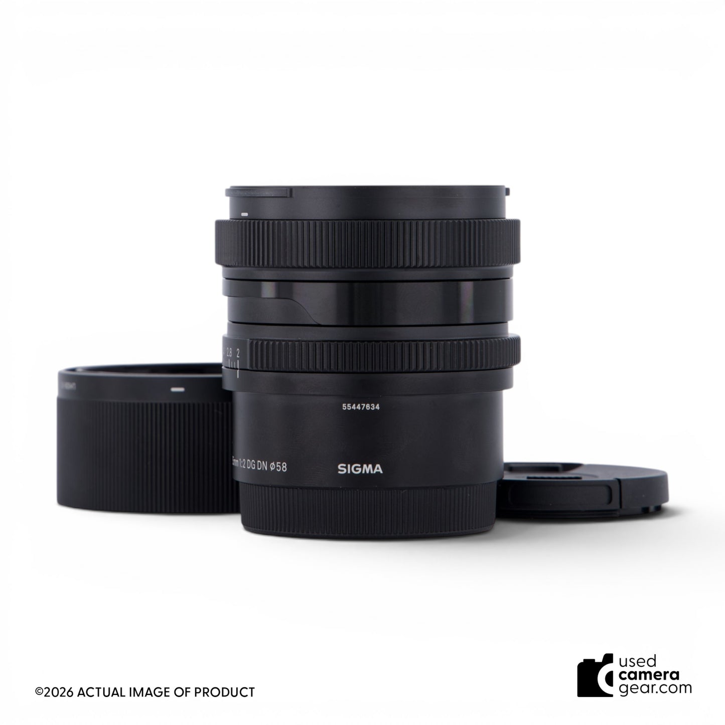 Sigma 35mm f/2 DG DN Contemporary Lens for Sony FE (#634) *USED*