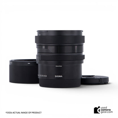 Sigma 35mm f/2 DG DN Contemporary Lens for Sony FE (#634) *USED*