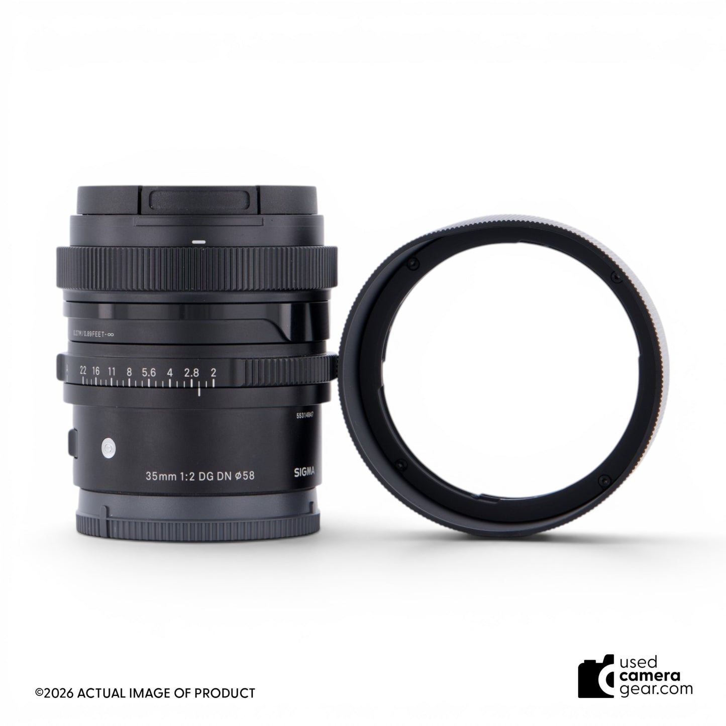 Sigma 35mm f/2 DG DN Contemporary Lens for Sony E (#847) *USED*