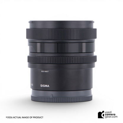 Sigma 35mm f/2 DG DN Contemporary Lens for Sony E (#847) *USED*