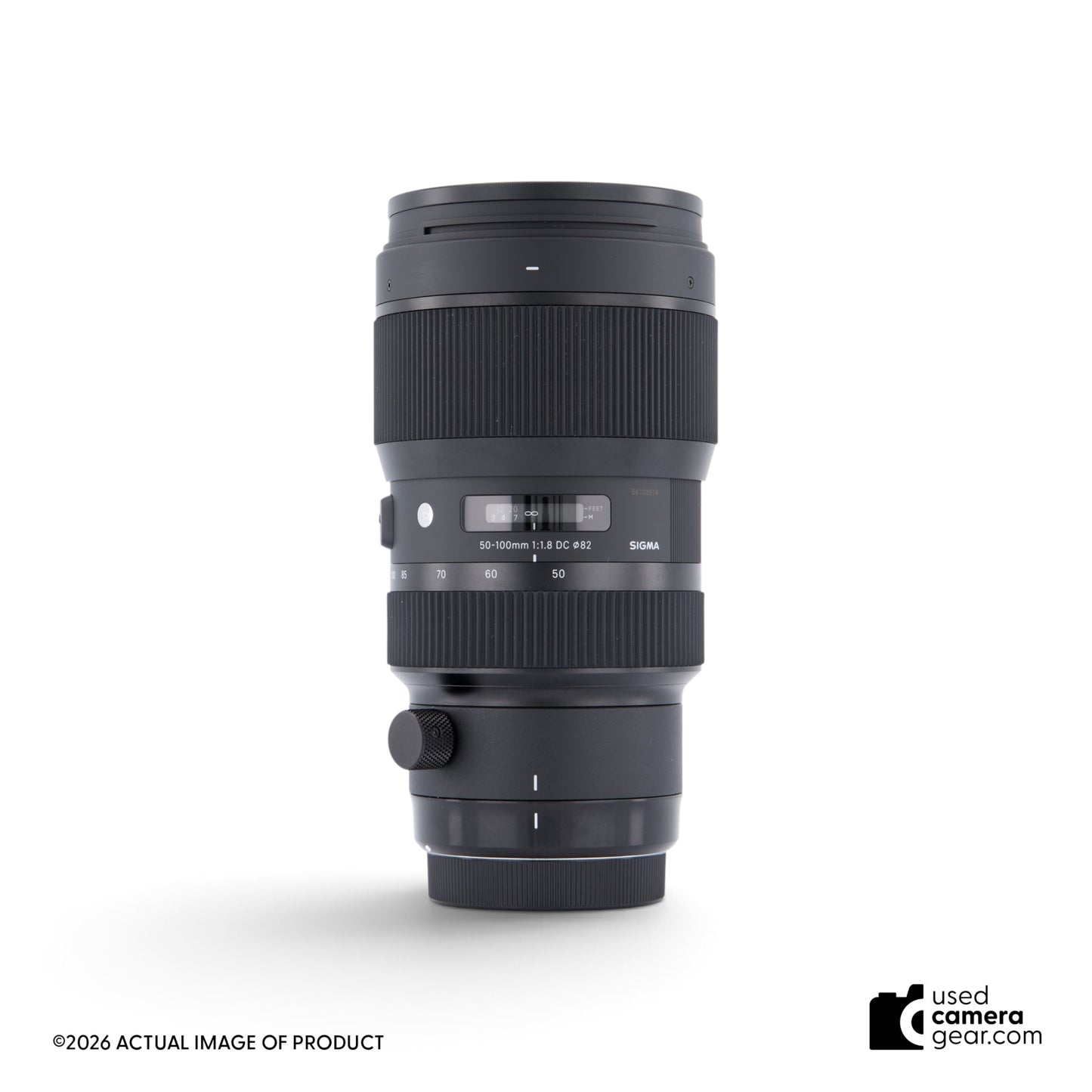 Sigma 50-100mm f/1.8 DC HSM (ART) Lens for Canon (#574) *USED*