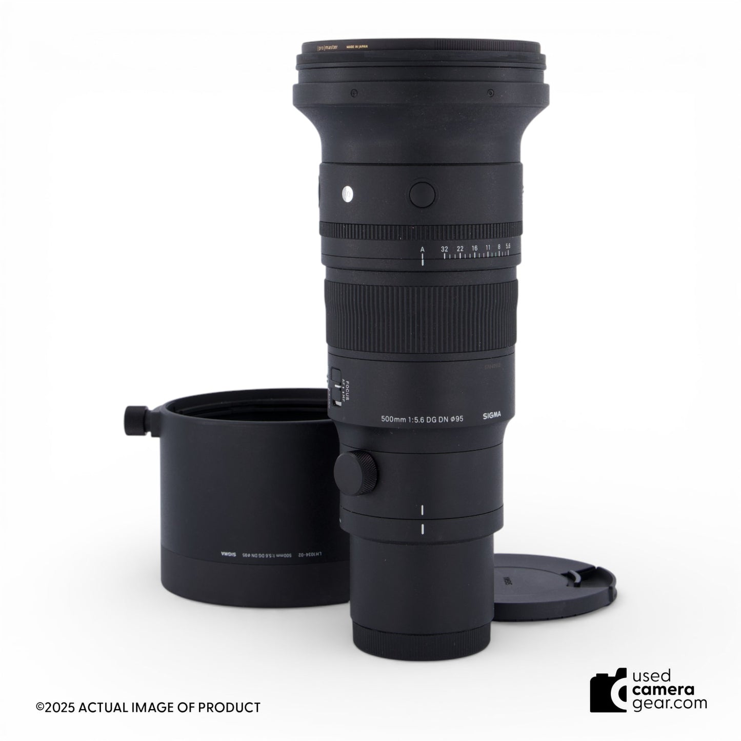 Sigma 500mm f/5.6 DG DN OS Sports Lens for Sony FE (#955) *USED*